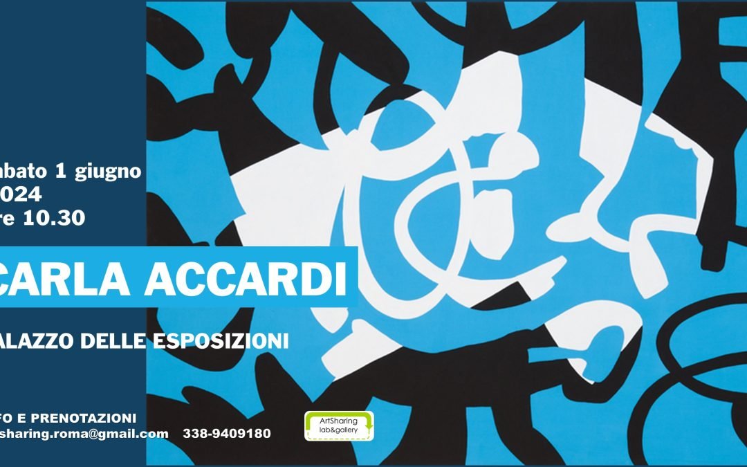 Carla Accardi, la grande mostra antologica. Visita guidata 1 giugno 2024