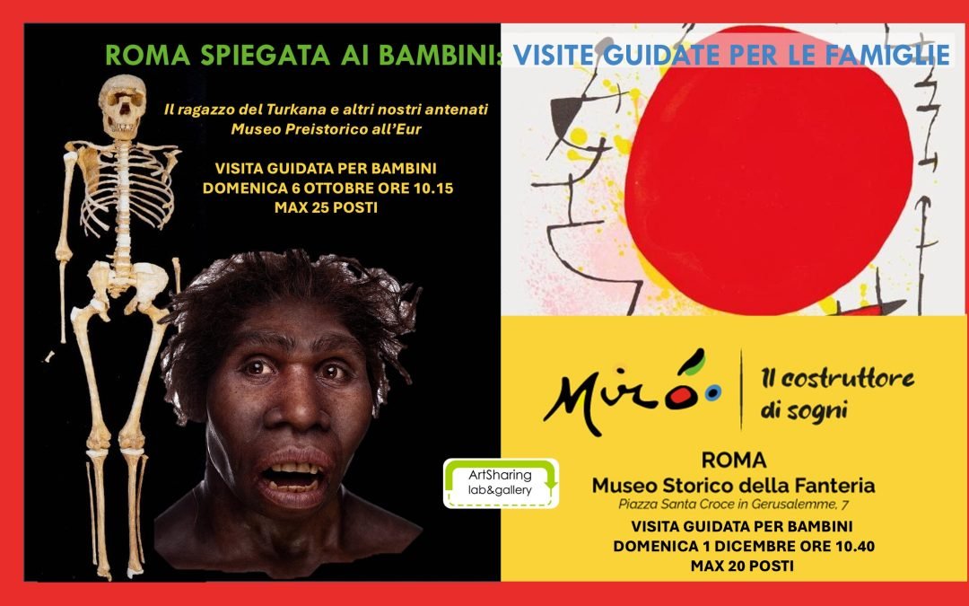 Visite guidate per bambini autunno 2024