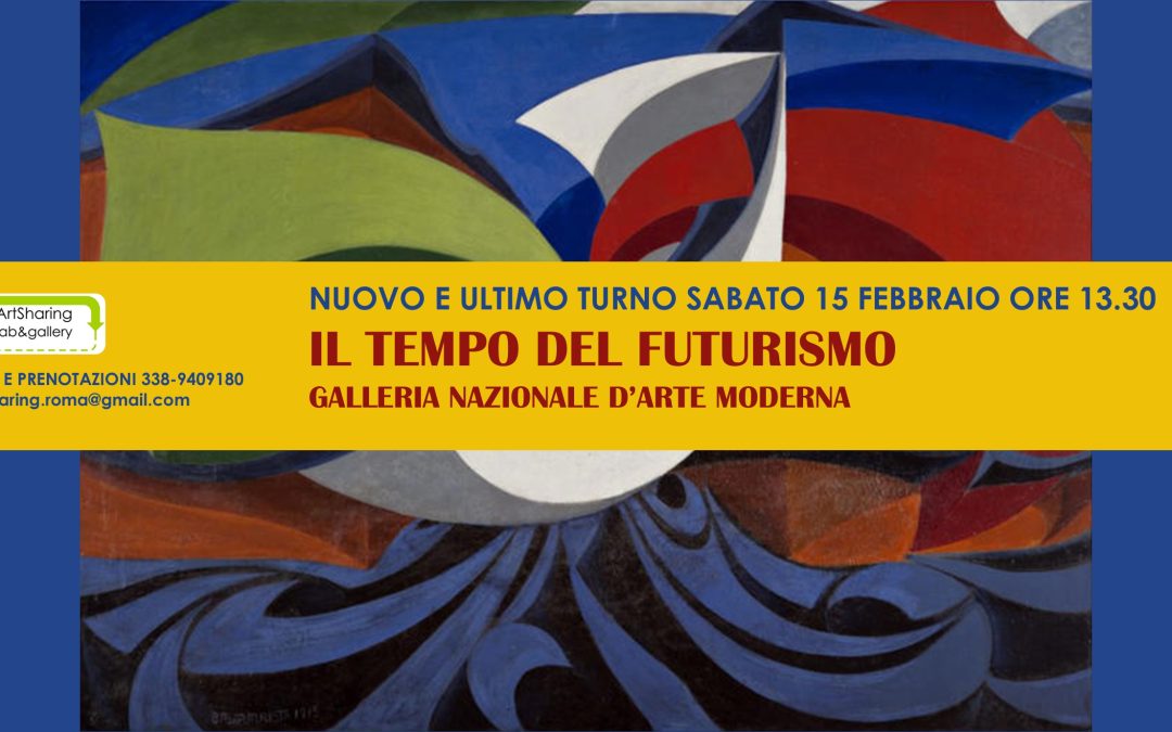 Il tempo del Futurismo, La Galleria Nazionale. Visite guidate per adulti e per famiglie con bambini