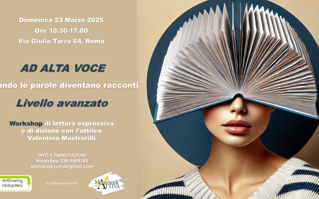 “A voce alta” livello avanzato: lettura espressiva e dizione