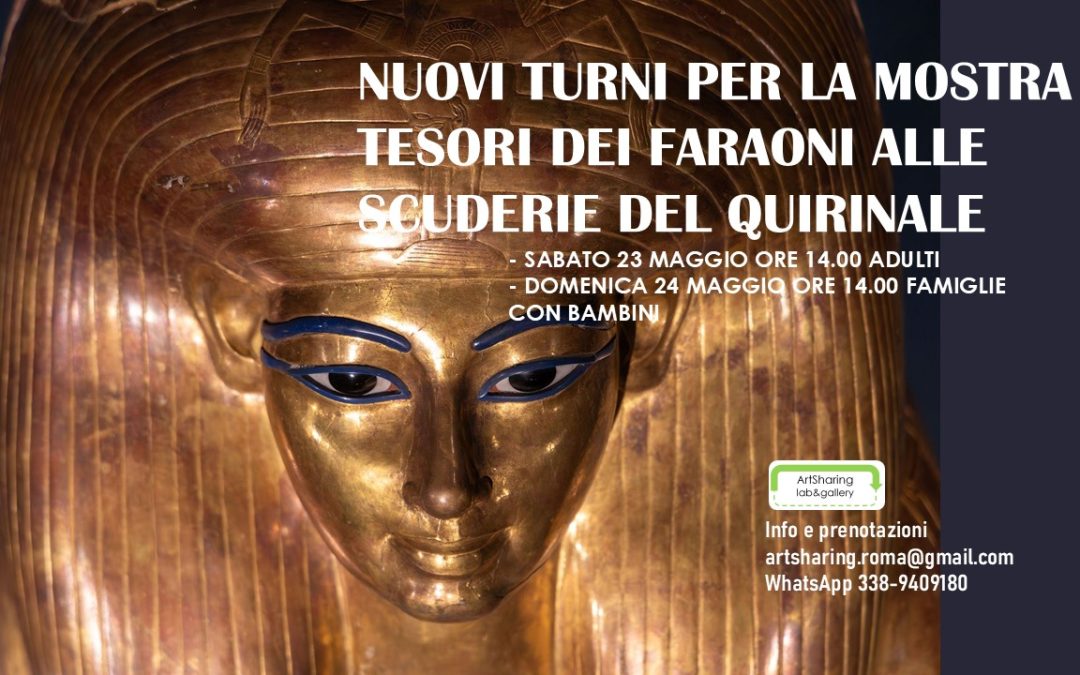 Tesori dei Faraoni: visite guidate per adulti e bambini dall’autunno 2025