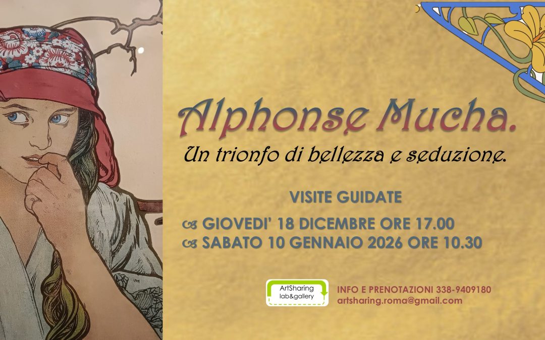 Visita guidata alla mostra Mucha a Palazzo Bonaparte
